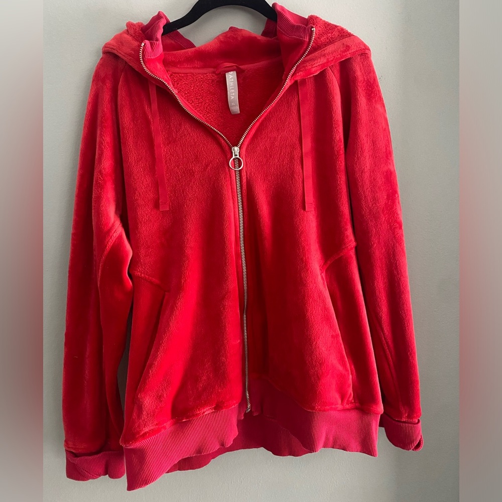 Athleta - Triumph Hoodie red size XL
